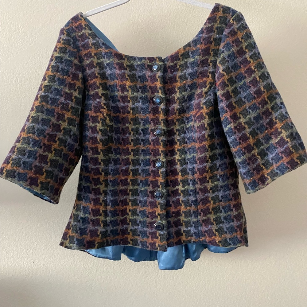 Vintage 3 Piece Wool Skirt, Jacket, and Coat - Picture 3 of 8